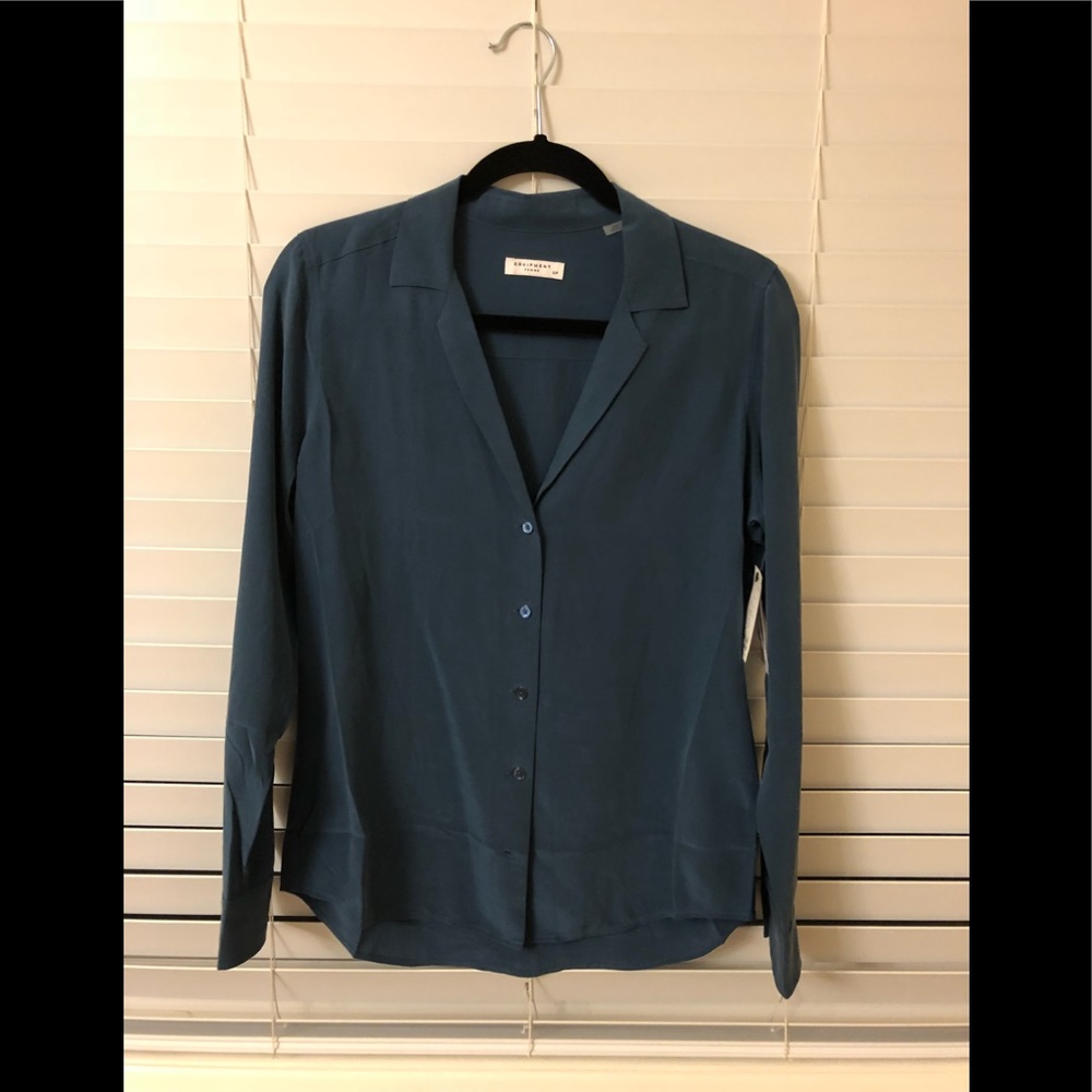 Like New condition - Equipment femme silk blouse